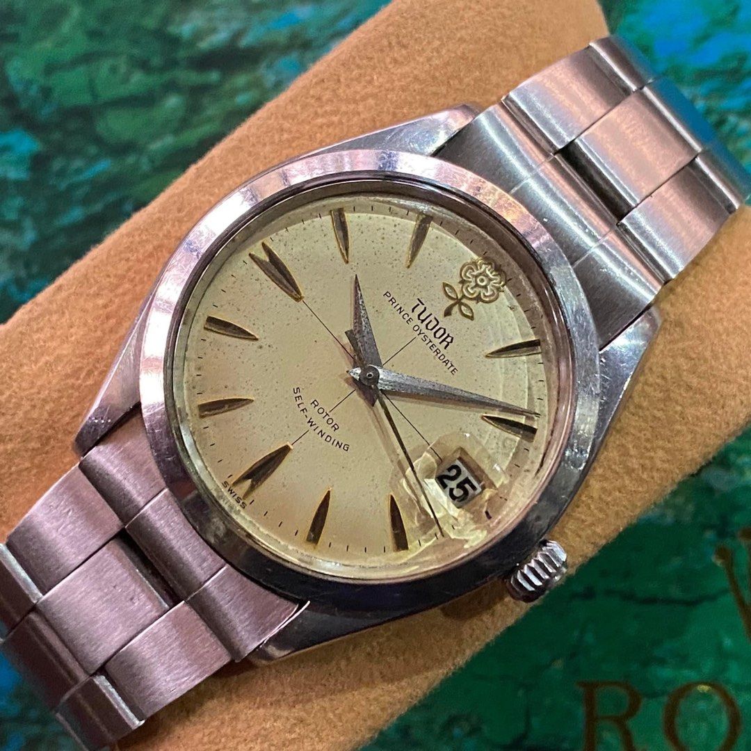 Tudor oyster prince big rose hot sale