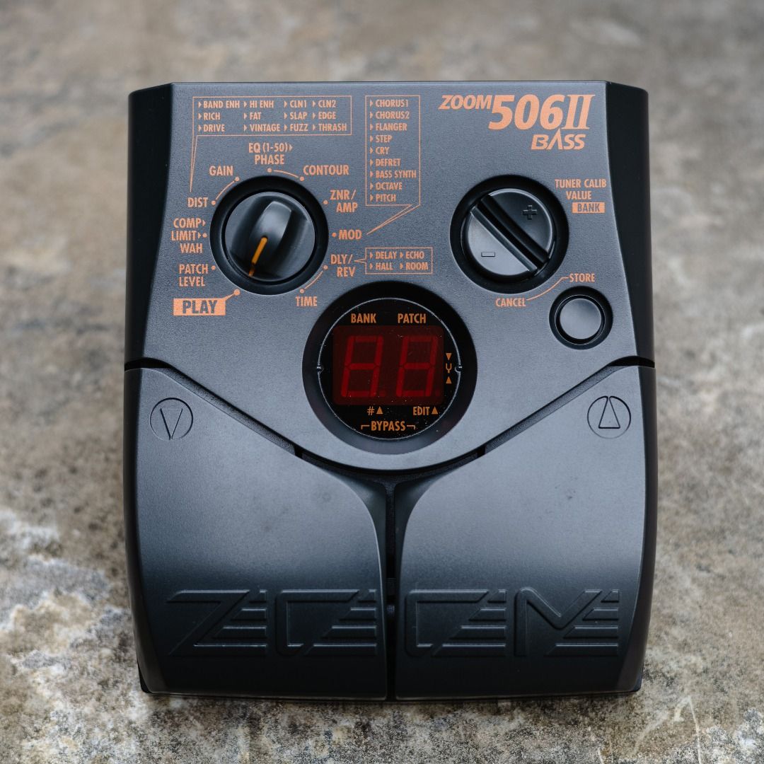 Vintage Zoom 506II Bass multieffects pedal made in Japan!, Hobbies