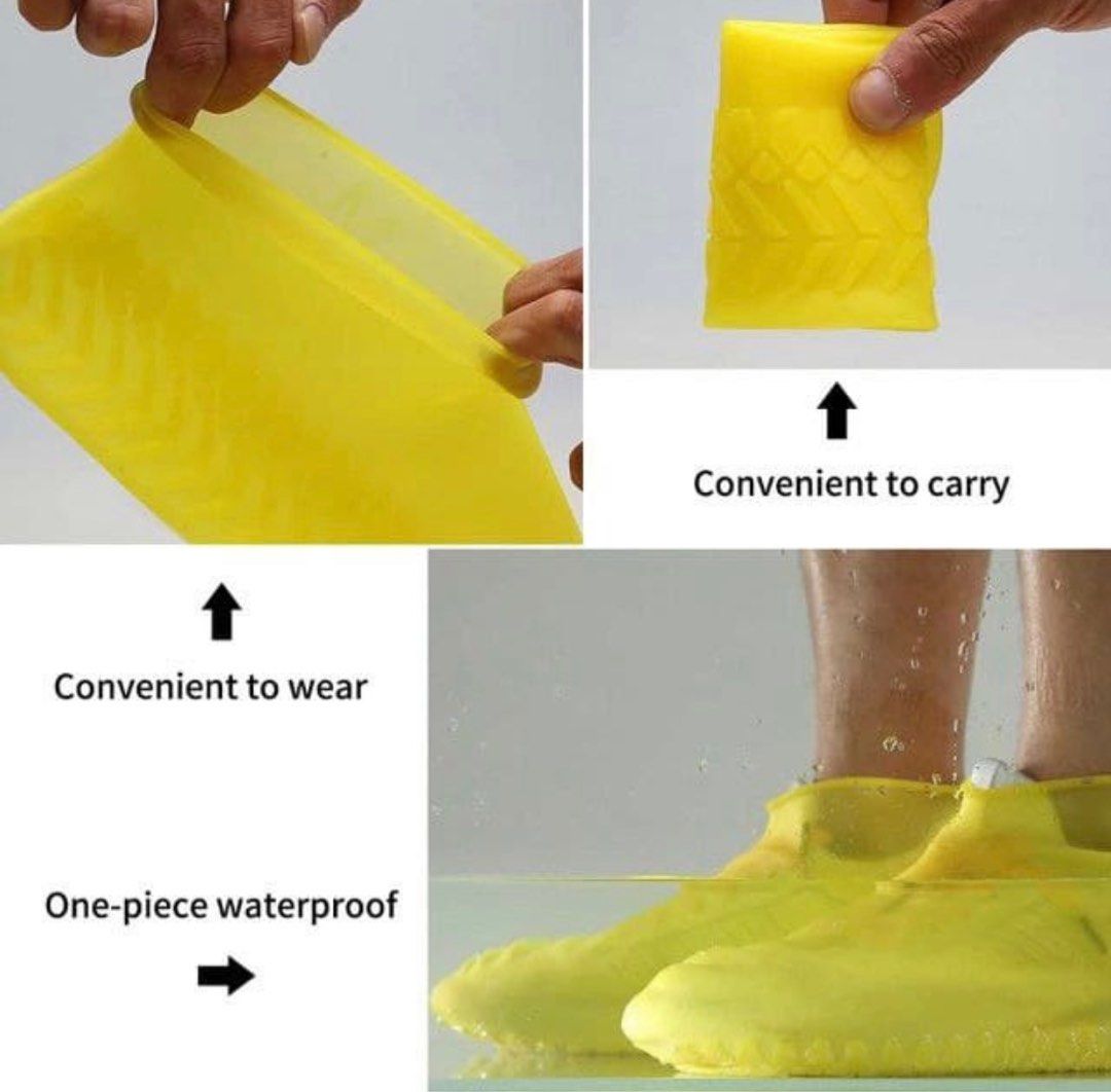 Waterproof Shoes Cover, Men's Fashion, Footwear, Shoe inserts