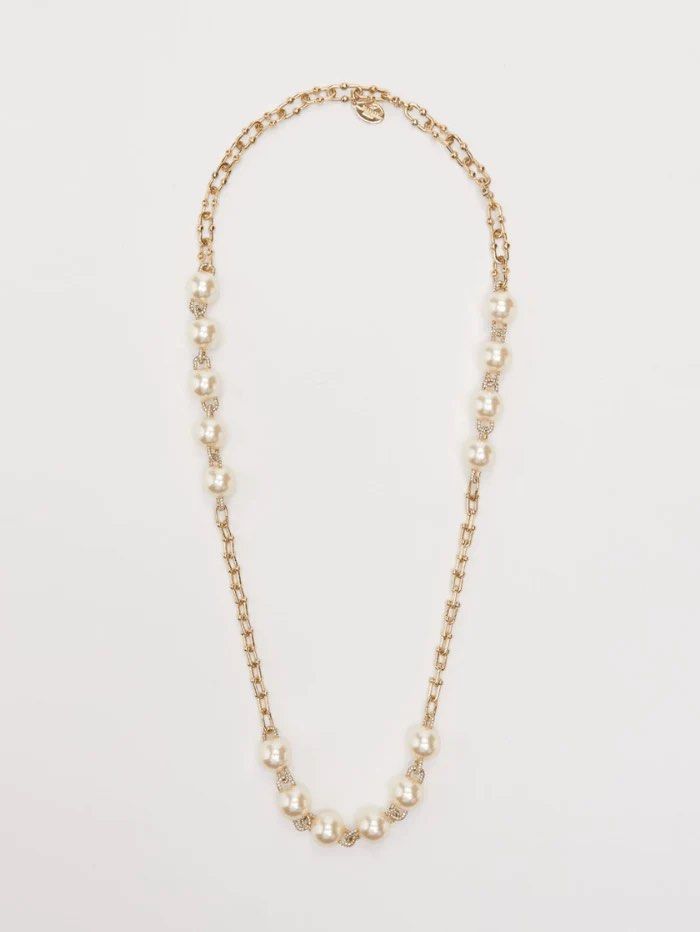 Max mara hot sale pearl necklace