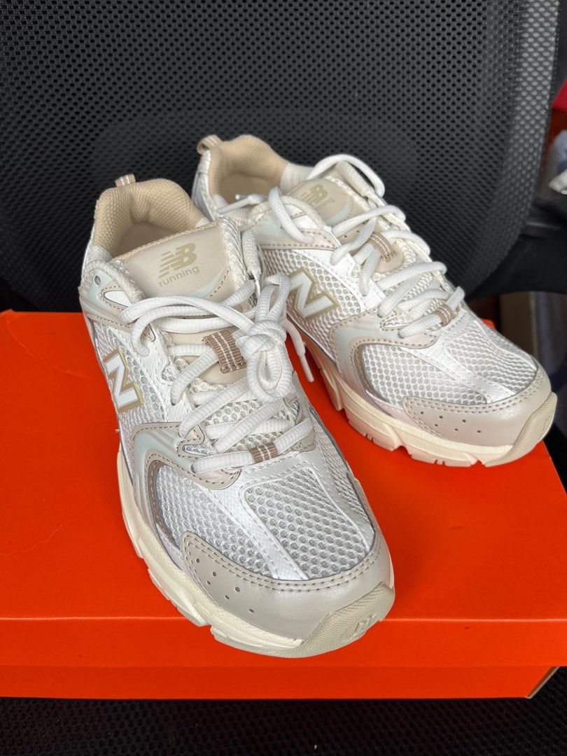 WOMENS’ New Balance 530 (Bone/Beige), Women's Fashion, Footwear, Sneakers on Carousell