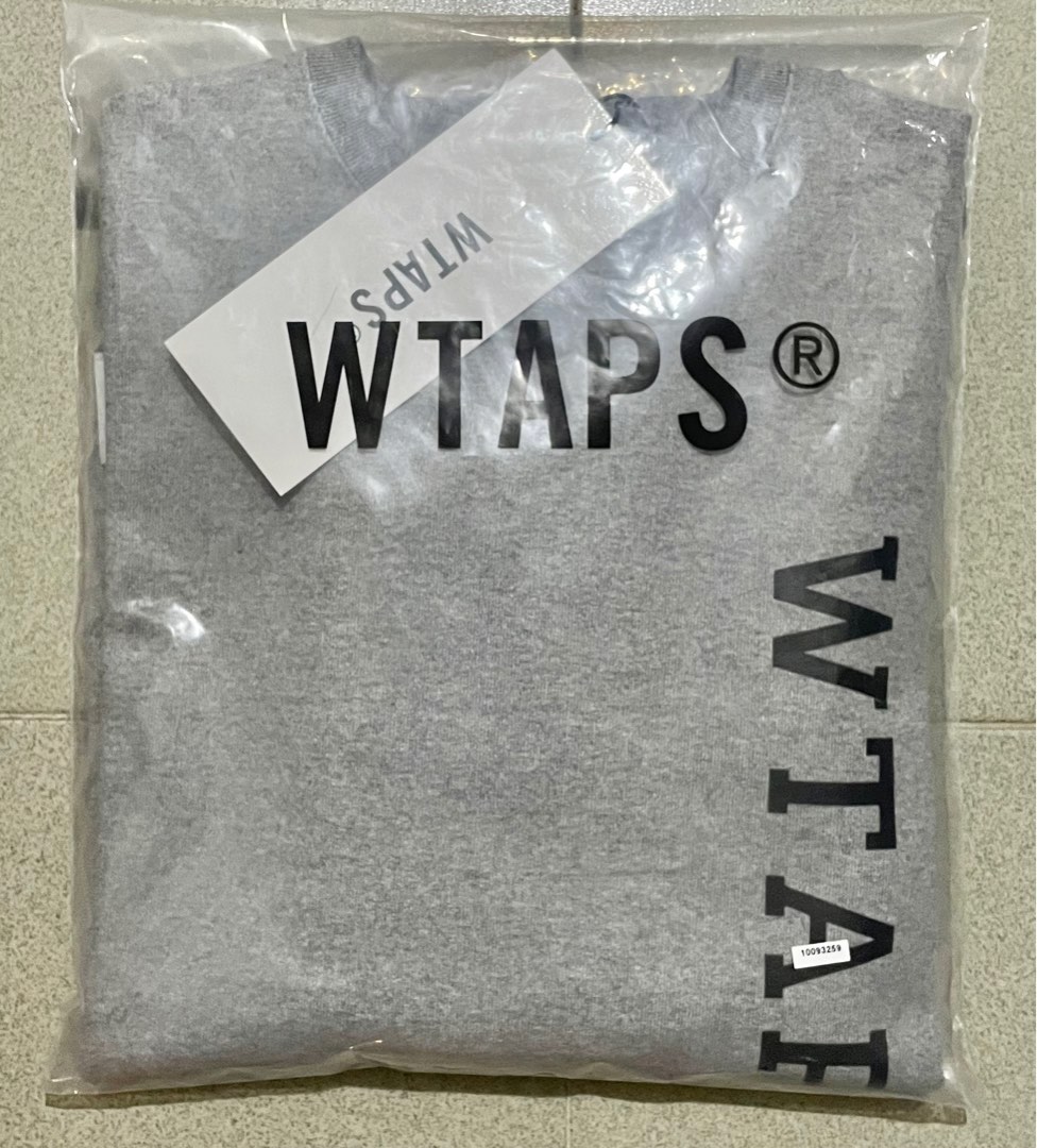 Wtaps DESIGN 01 / SWEATER / COTTON. COLLEGE, 男裝, 上身及套裝