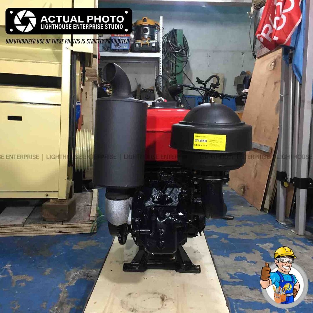 YAMASAKI 30HP Industrial WaterCooled Turbo Diesel Engine (L32M