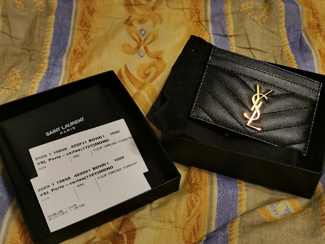 Authentic Brand New Saint Laurent Paris Care Instruction Booklet Authenticity  Card, Luxury, Bags & Wallets on Carousell