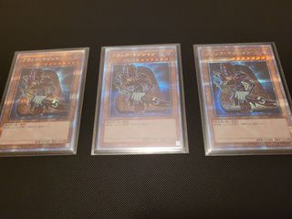Yugioh PAC1 Dark magician psr x3 playset