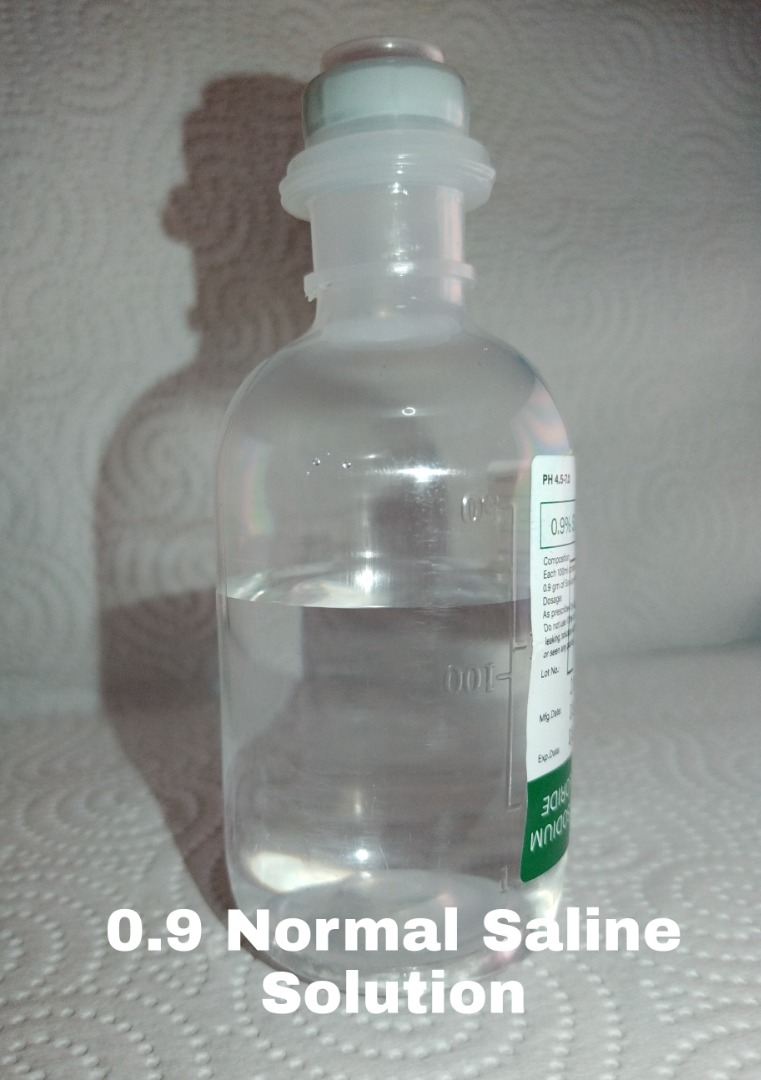 0.9 Normal Saline Solution 100ml (per piece) on Carousell