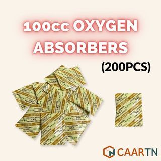 (200pcs) 3g/100cc Oxygen Absorber for Hari Raya Cookie Containers | Cookie Bottles | Pineapple Tarts | Snack Bottles