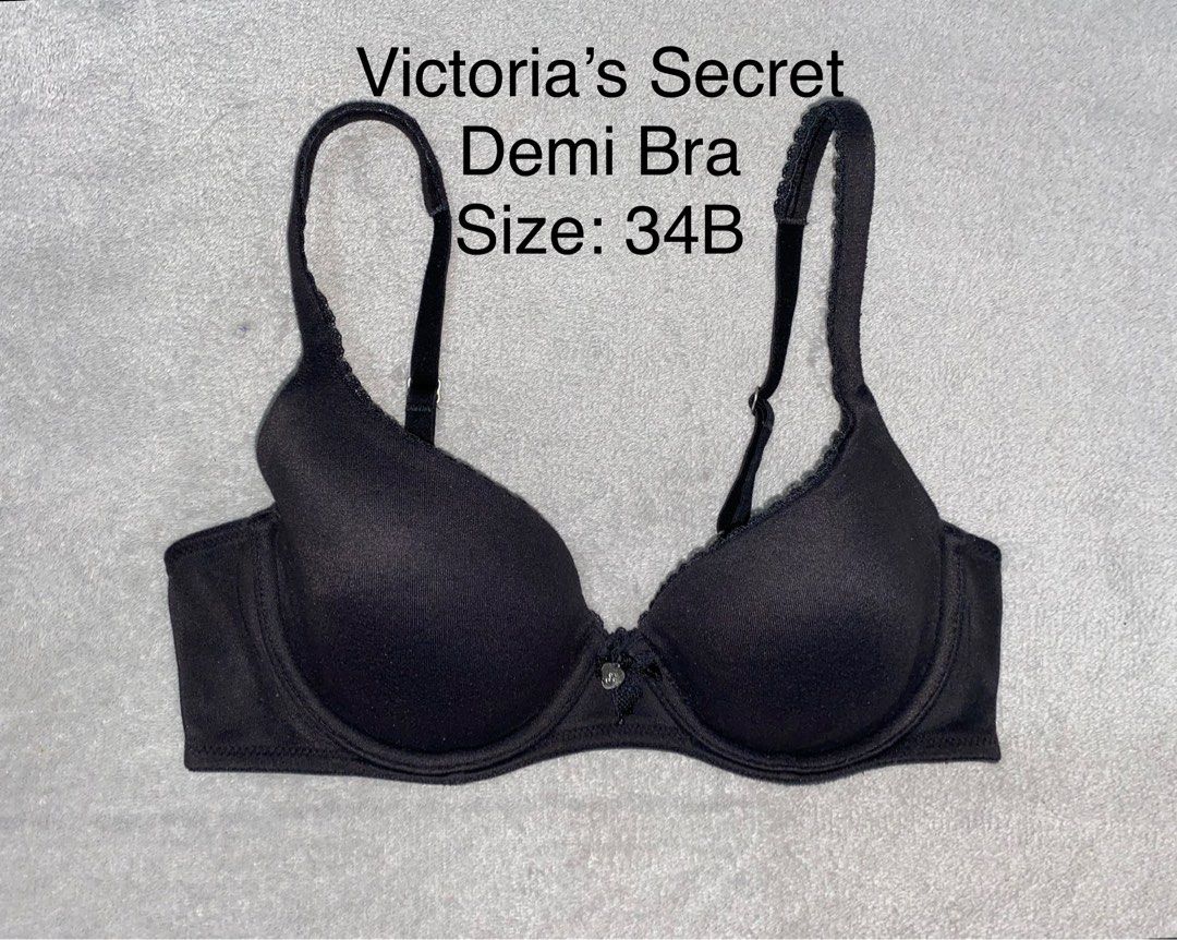34B Victoria's Secret Demi Bra, Women's Fashion, Undergarments & Loungewear  on Carousell