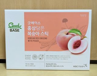 韓國 正官庄 高麗蔘蜜桃水潤飲10ml korean red ginseng with peach 正官庄 高麗蔘 水蜜桃