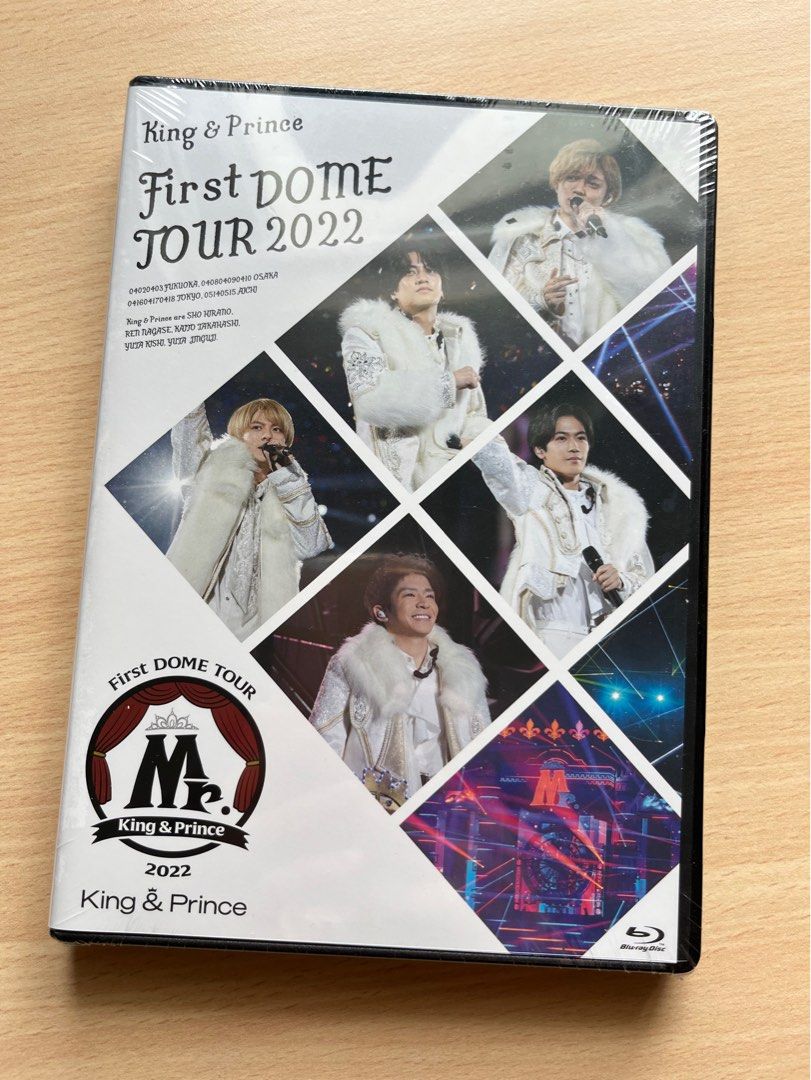 全新] King & Prince Mr. First Dome Tour 2022 Blu-ray 通常盤, 興趣