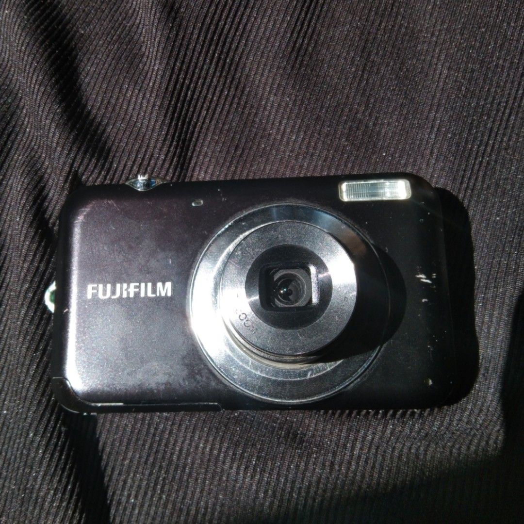 [ RARE ] FUJIFILM DIGITAL CAMERA (Category: Cameras) located in Baguio. Submitted by vintd (Listing ID 1229317944, Image 1). Description: Fujifilm FinePix JV100 Digital Camera (black) •12 MP •3.0 Optical Zoom •Flash working •All modes working •Ready to use digicam •Inclusions: Camera Unit, original battery, camera strap •Uses universal charger •No return/refund •Fixed price •MOD: LBC •MOP: Gcash, Bank transfer, Palawan Express or COD via LBC °Dm 