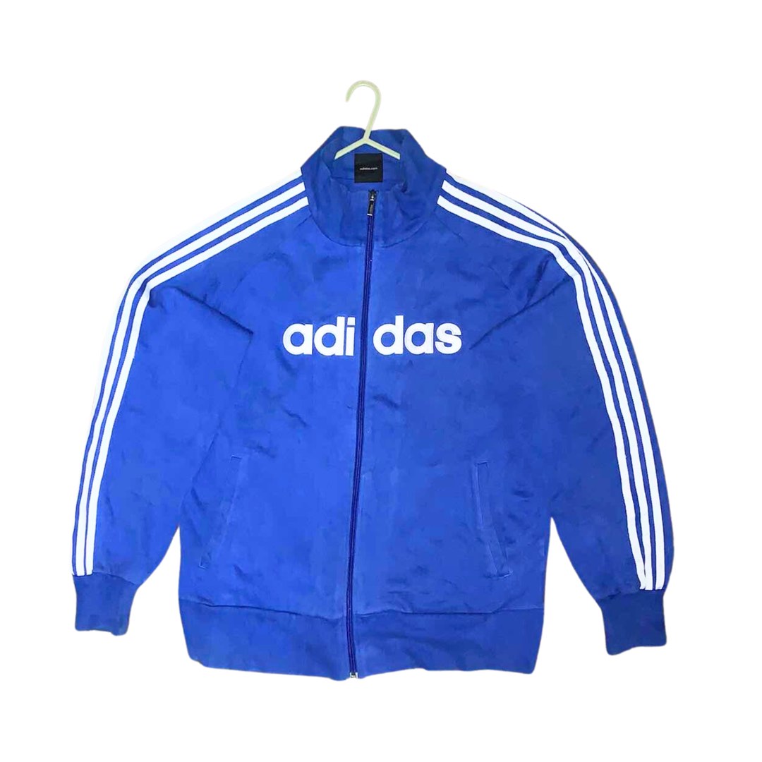Adidas Blue Track Jacket 2005 on Carousell
