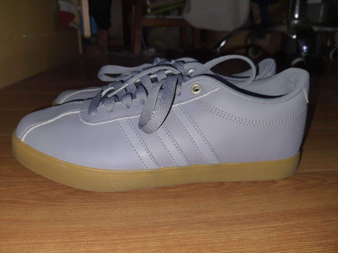 Adidas Courtset Shoes Gray Negotiable Women s Fashion Footwear Sneakers on Carousell