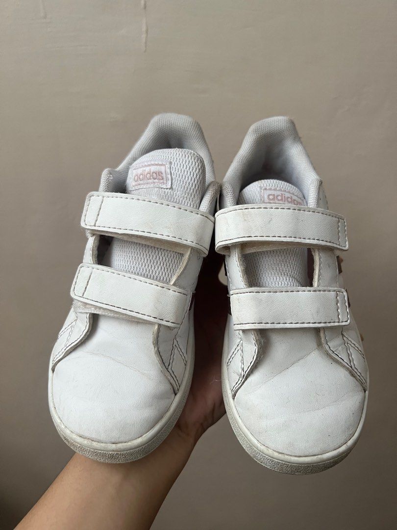 Adidas Grand Court Kids Babies Kids Babies Kids Fashion on Carousell