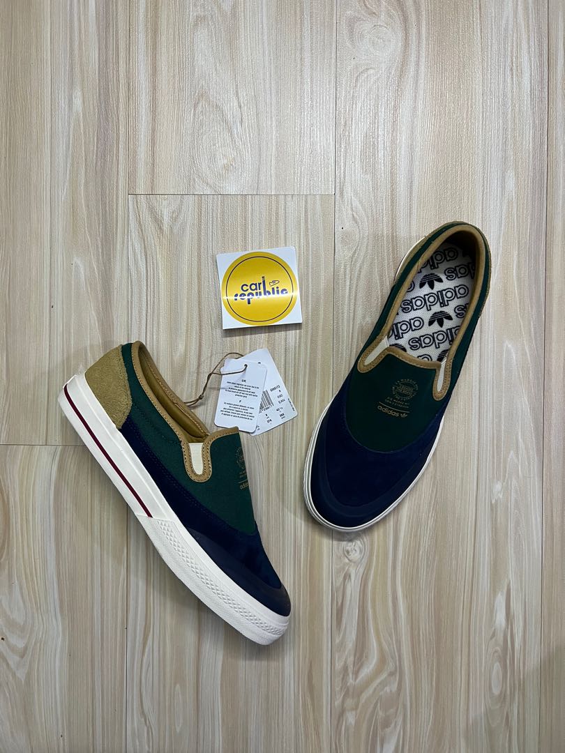 Adidas nizza slip on review outlet