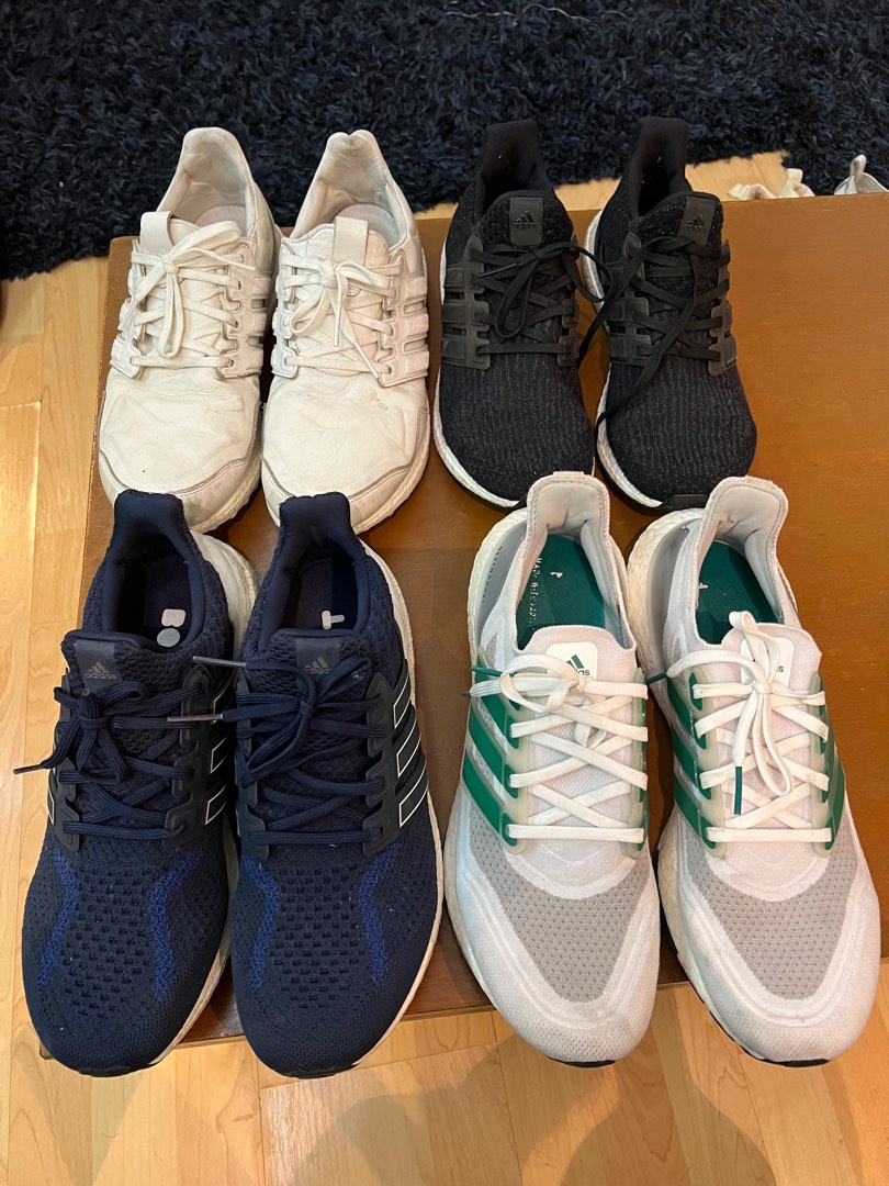 ultraboost leather white