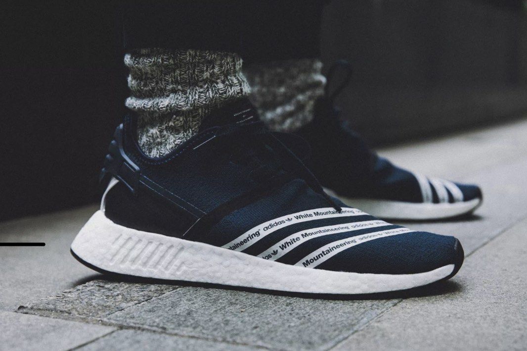 White mountaineering clearance nmd_r2 shoes
