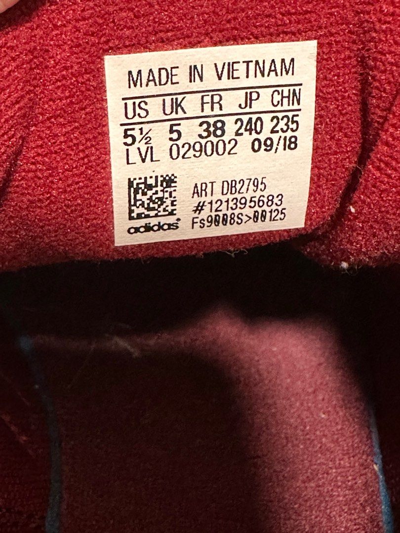 Adidas Yung 96 Burgundy sneaker Women s Fashion Footwear