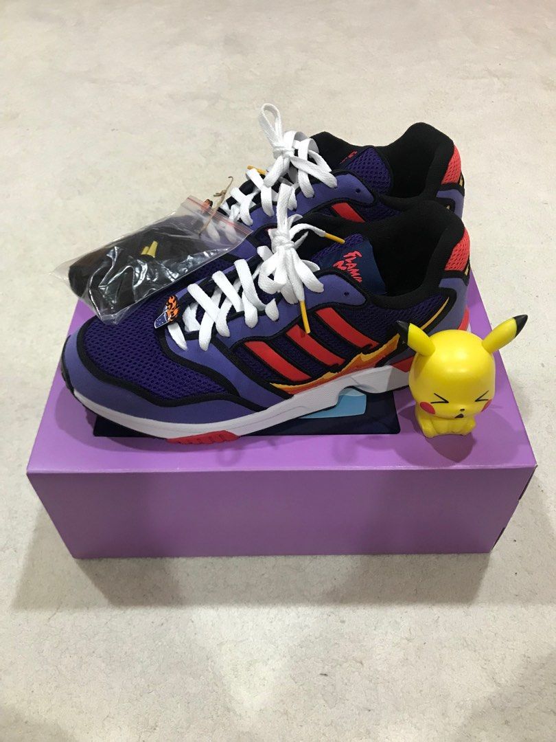 ADIDAS ZX 1000 THE SIMPSONS FLAMING MOES Men s Fashion Footwear Sneakers on Carousell