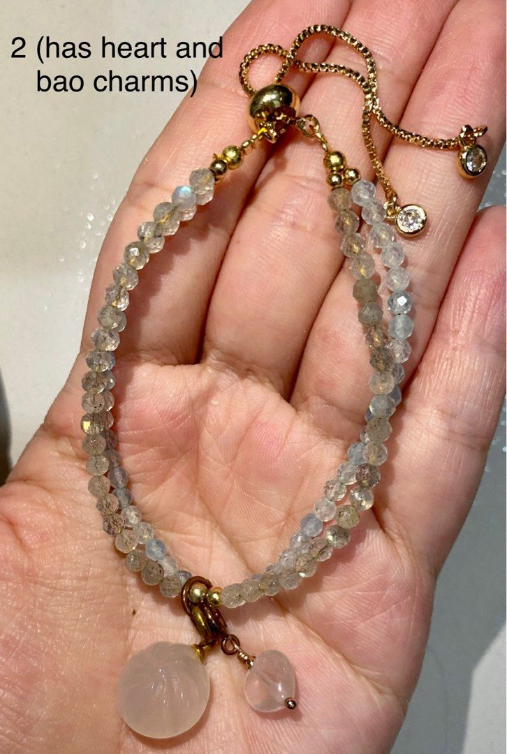 Adjustable Crystal Bracelets with Charms Women s Fashion Jewelry