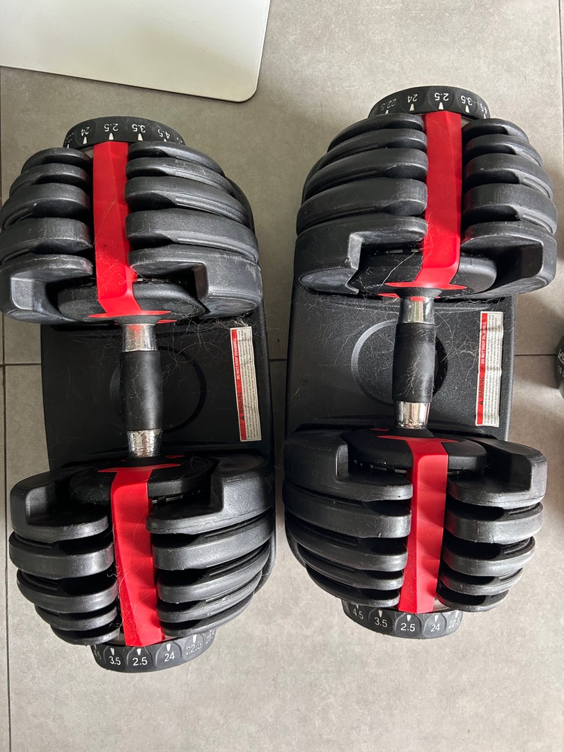 Adjustable dumbbells, Announcements on Carousell