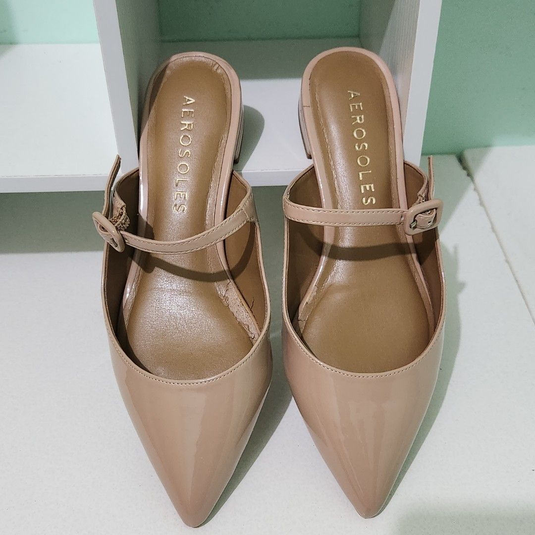 Aerosoles Pointed Mules Low Heeled Women s Fashion Footwear