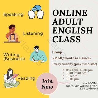 Affordable Online English Class For All