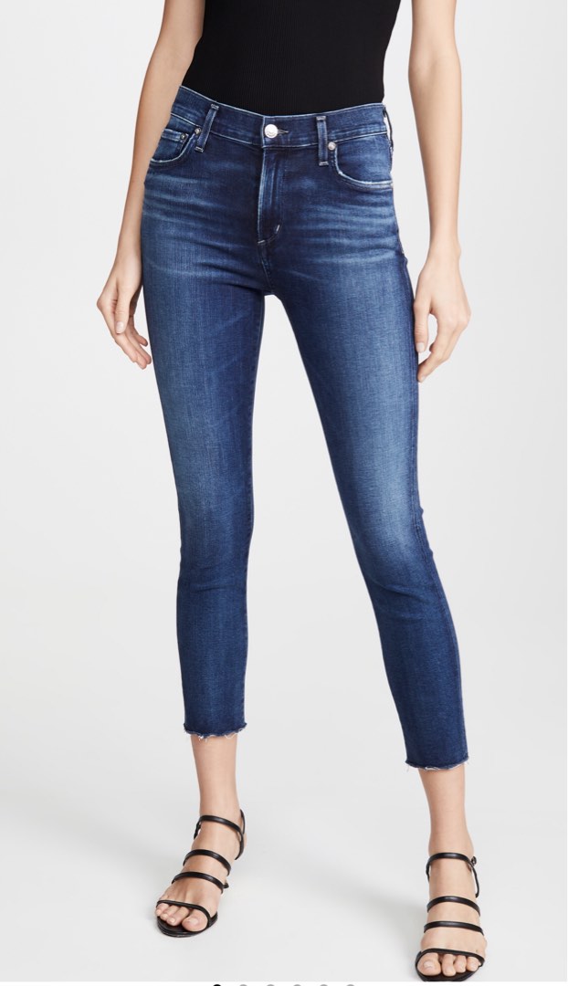 AGOLDE Sophie High Rise Skinny Crop Jeans Size 26