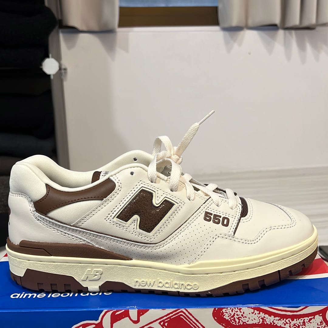 AIME LEON DORE X NEW BALANCE 550 'BROWN', 他的時尚, 鞋, 運動鞋在