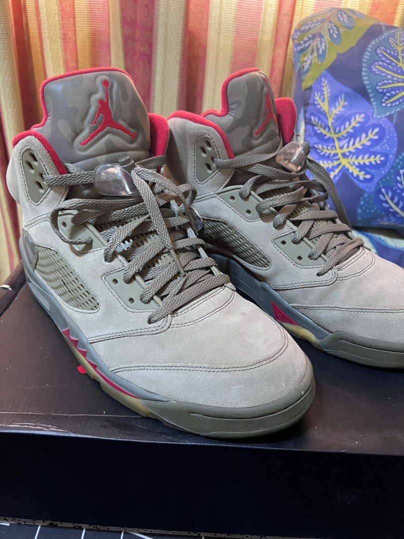 Air Jordan 5 'P51 Camo', Men'S Fashion, Footwear, Sneakers On Carousell
