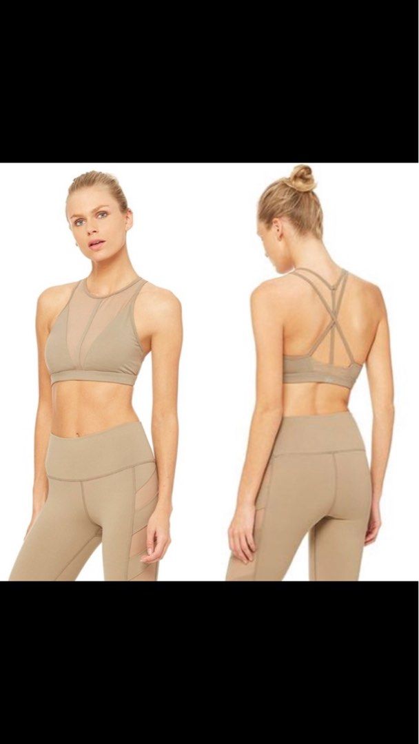 Alo Yoga Empower Mesh Bra XS