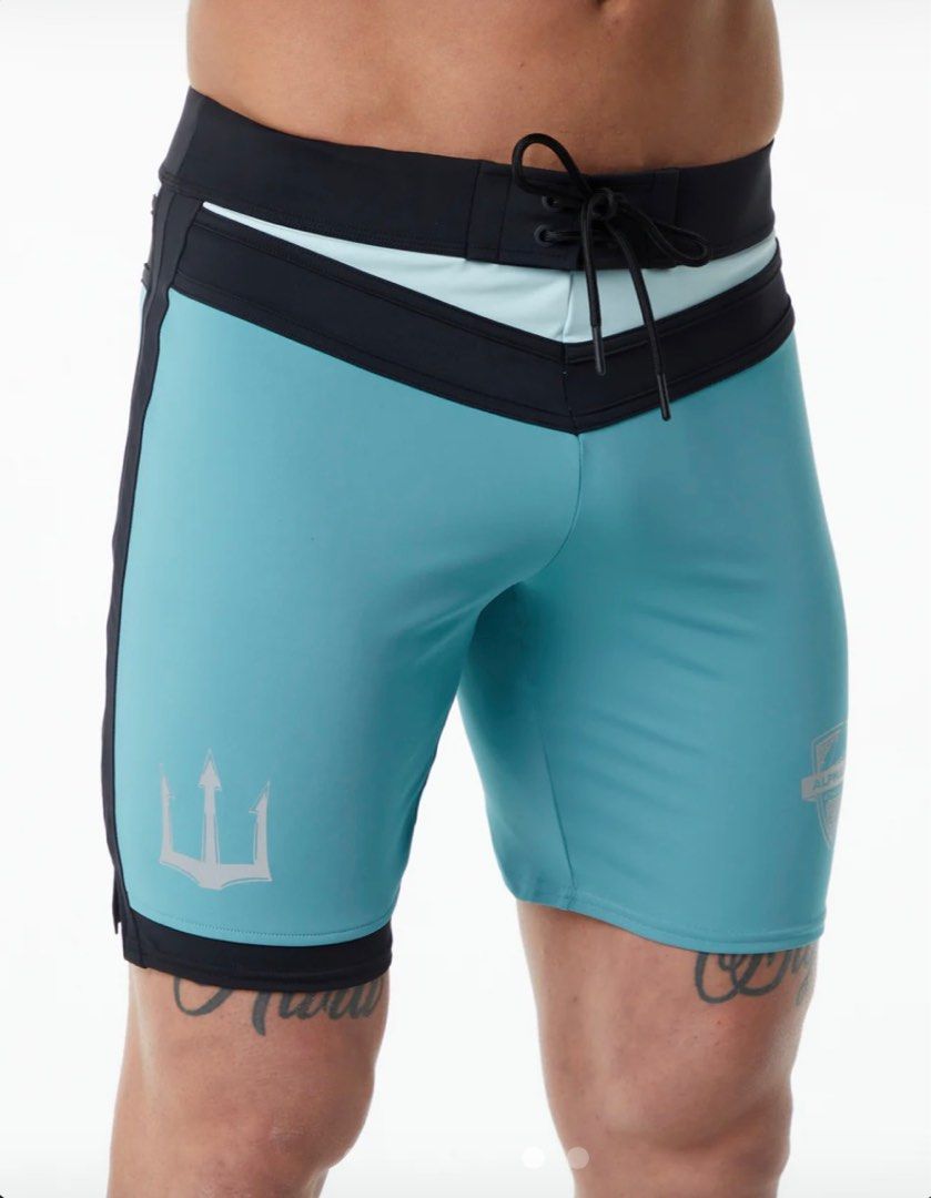 Alphalete Trident Competition Shorts, Men's Fashion, Bottoms, Swim