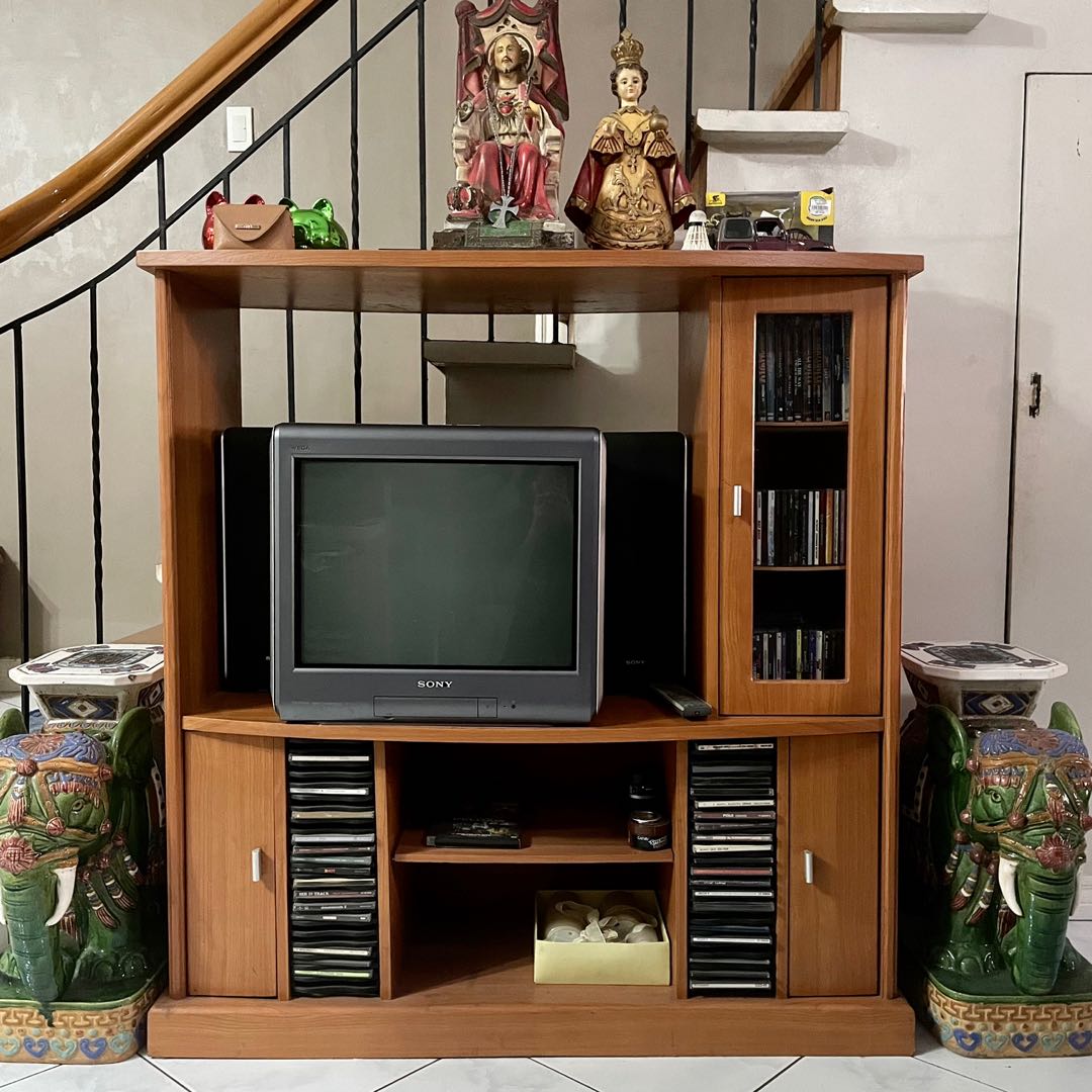 Antique TV Stand on Carousell