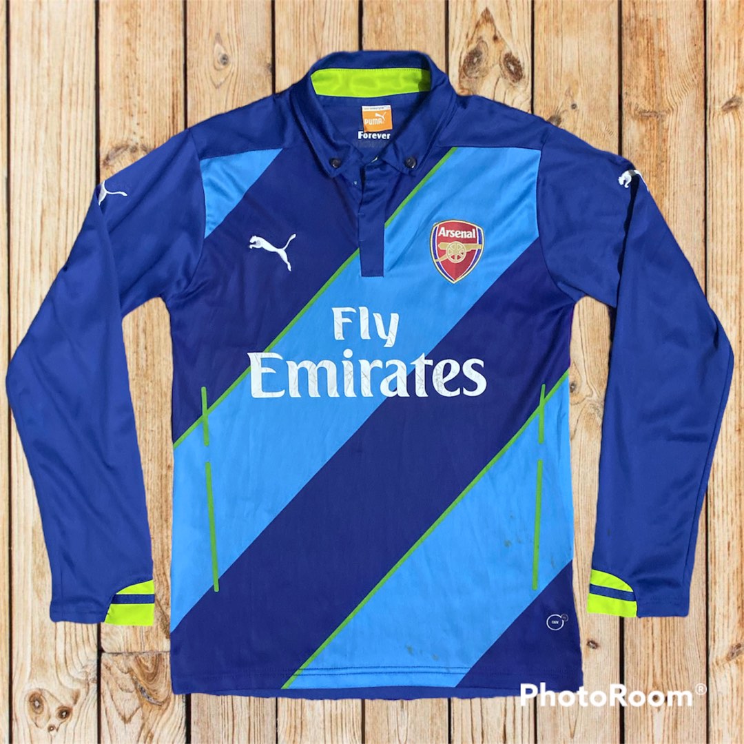 Arsenal Retro Jersey Jersi Baju Sukan Bola, Men's Fashion, Activewear