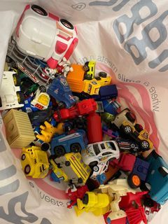 Assorted toy cars. Paw patrol and super wings