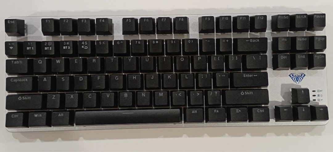AULA F3287 87 Key Wired Keyboard 2.4g Bluetooth Mechanical Keyboard ...