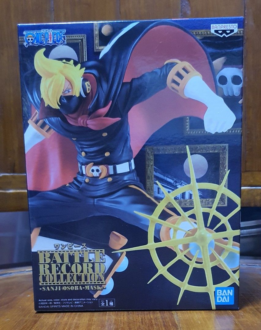  Banpresto - One Piece Battle Record Collection Sanji Osoba Mask  Statue : Toys & Games