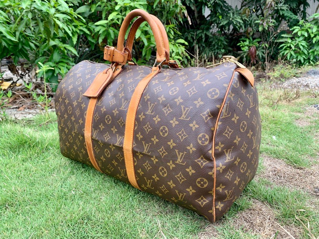 Vintage LV Keepall 50 in Malletier, Luxury, Bags & Wallets on Carousell