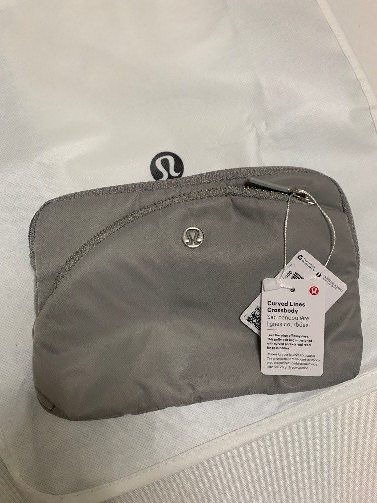 Authentic Lululemon Curved Lines Crossbody Bag, Women's Fashion, Bags