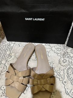 Authentic ysl flat shoes heels