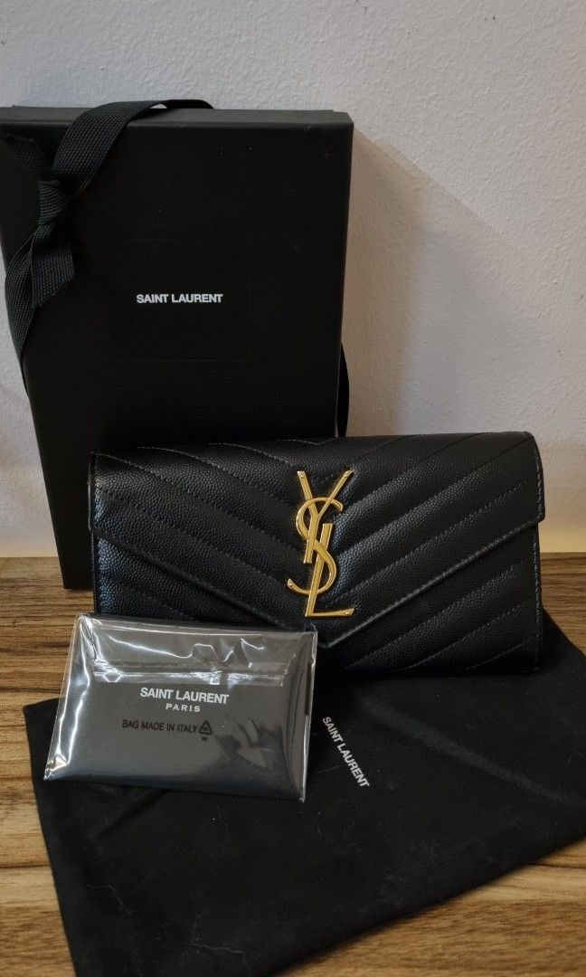 Ysl large envelope wallet clearance