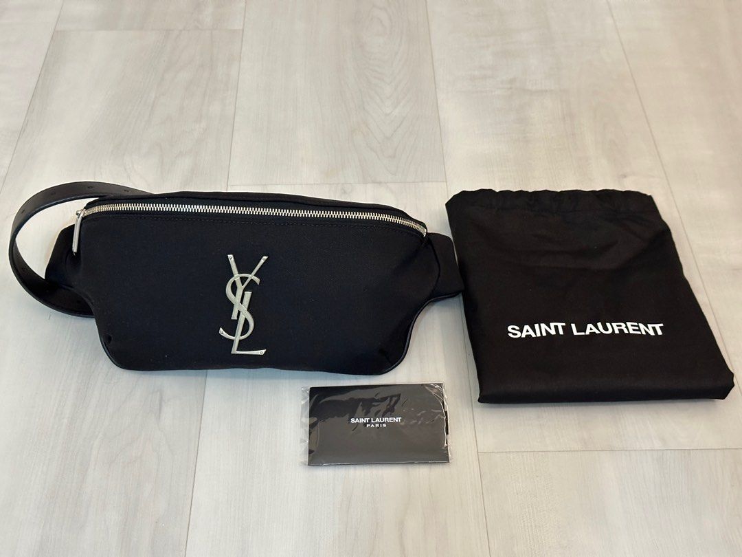 Ysl canvas belt bag outlet