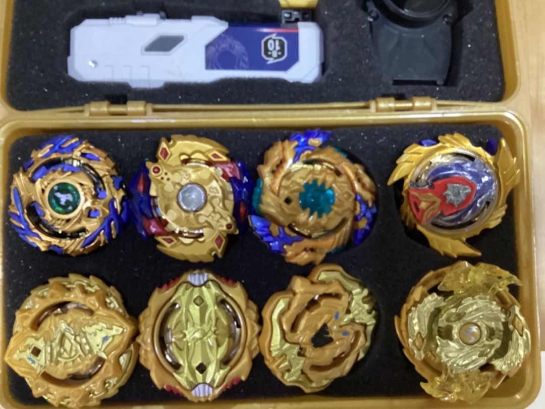 Beyblade shop gold set