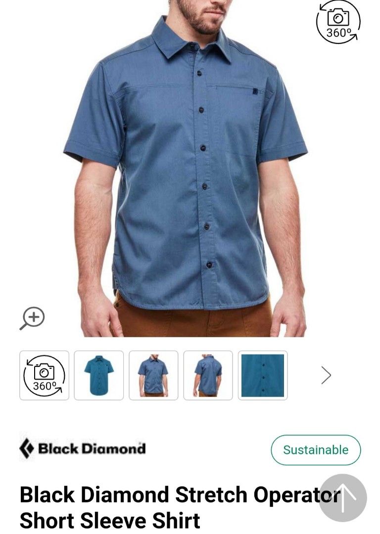 black diamond stretch operator shirt