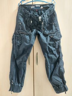 Black Military Style Pants