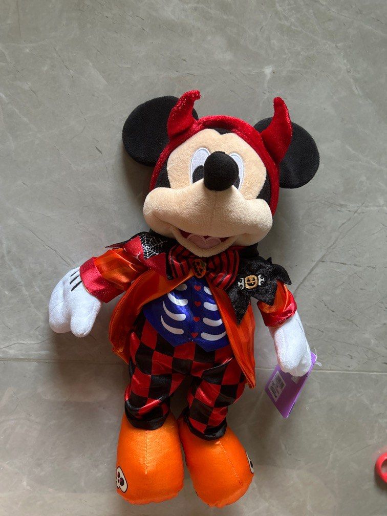 BNWT Mickey Halloween Plush, Hobbies & Toys, Toys & Games on Carousell