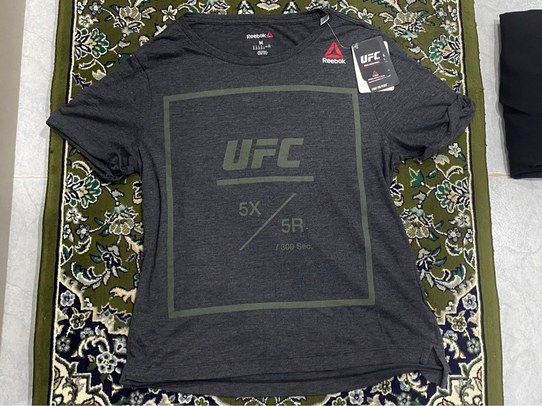 BNWT Reebok UFC series shirt tshirt top tee Men s Fashion Tops Sets Tshirts Polo Shirts on Carousell
