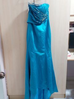 BNWT Turqoise Mermaid Wedding Gown