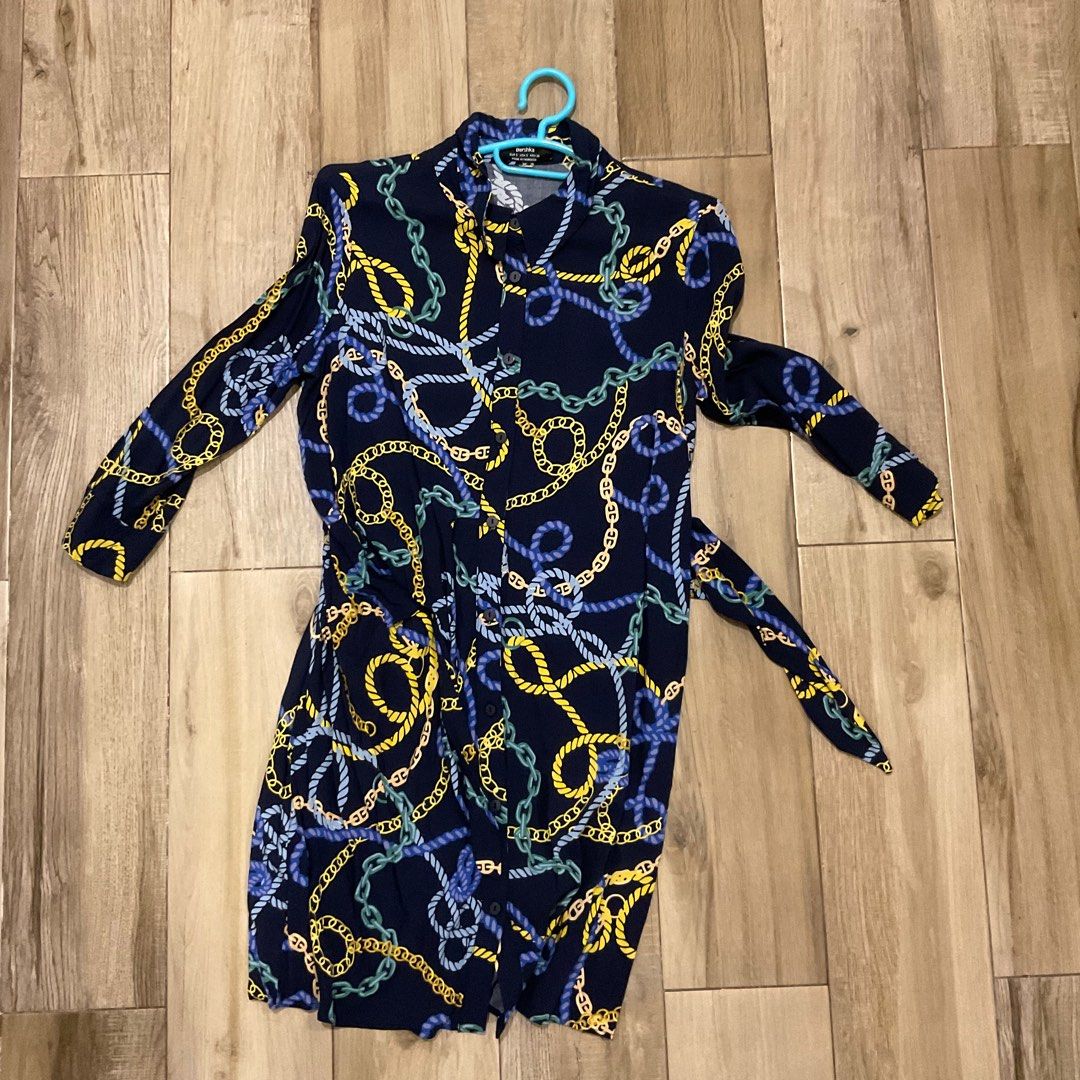 Bershka hotsell wrap dress