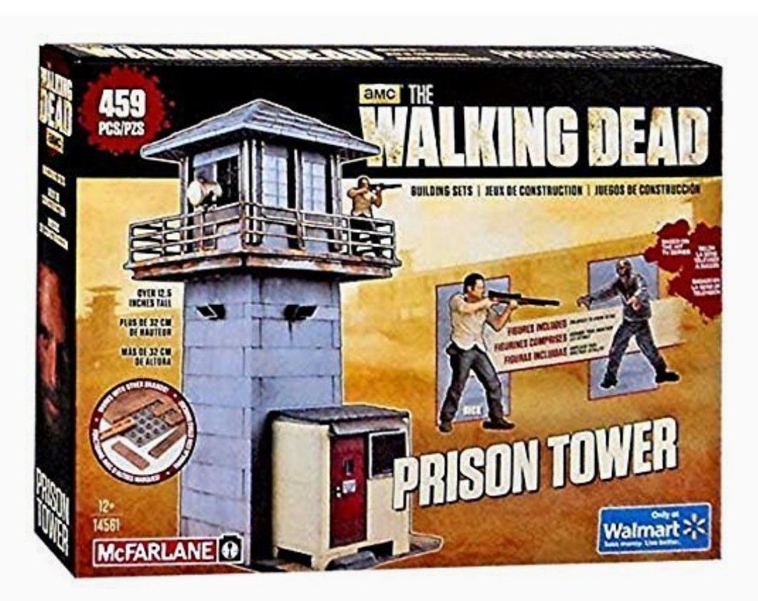 The walking dead top mcfarlane building sets